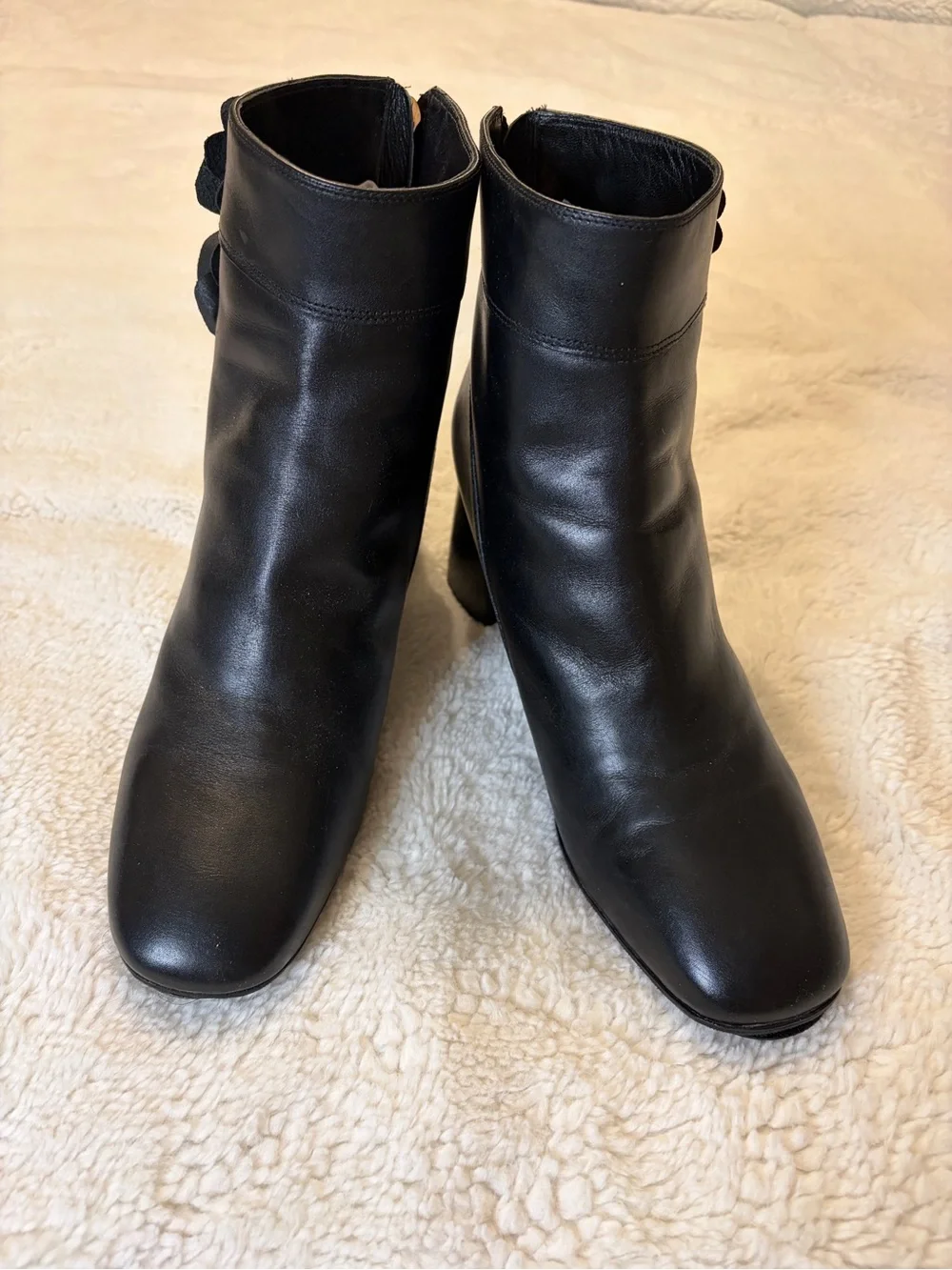 Tory Burch Blossom leather ankle boots